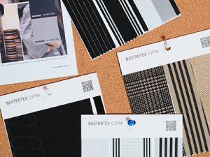 Graphic Black and White: il nastro elastico 3895 di Nastrotex Cufra per progetti personalizzati
